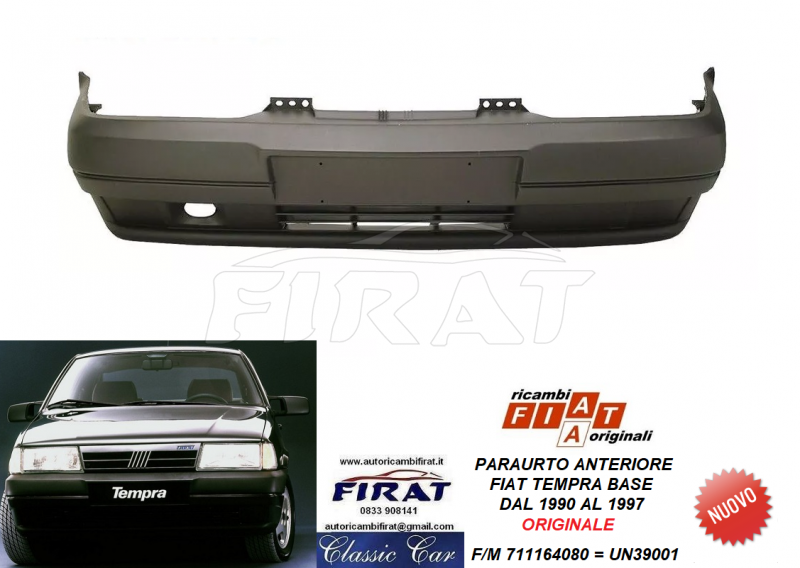 PARAURTO FIAT TEMPRA 90 - 97 ANT. (711164080)